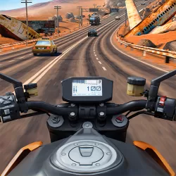 Moto Rider Go Highway Traffic.webp